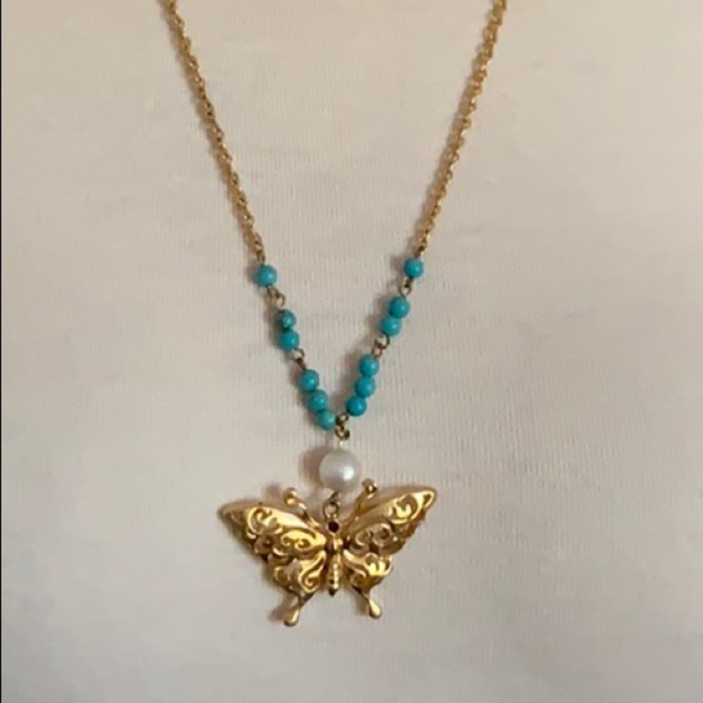 Butterfly necklace